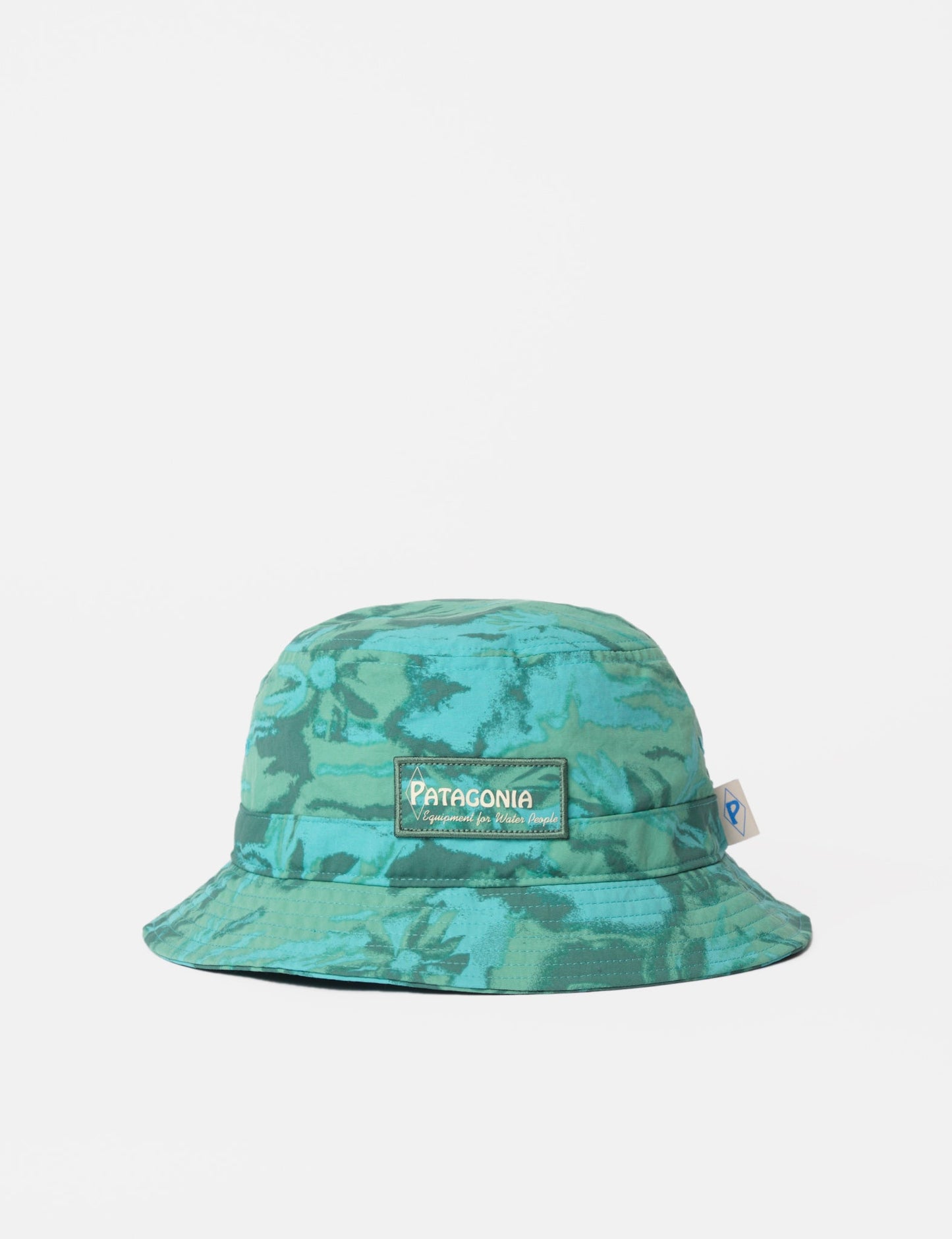 Pata Wavefarer Water People Banner Bucket Hat - Conifer Green