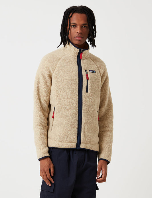 Pata Retro Pile Jacket - El Cap Khaki