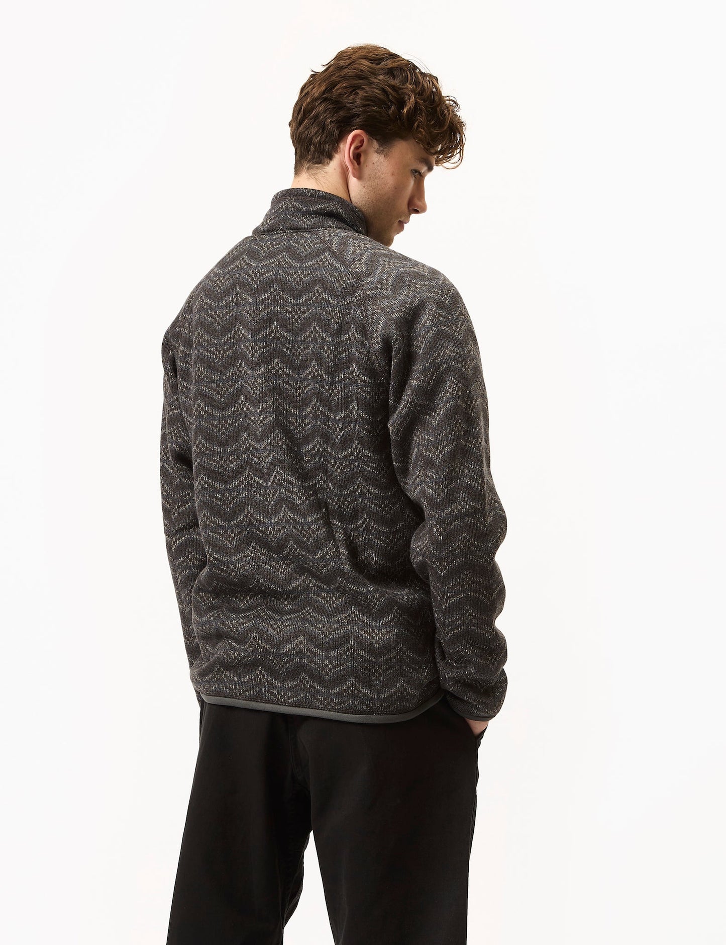 Pata 1/4 Zip Island Escape:  Better Sweater - Forge Grey