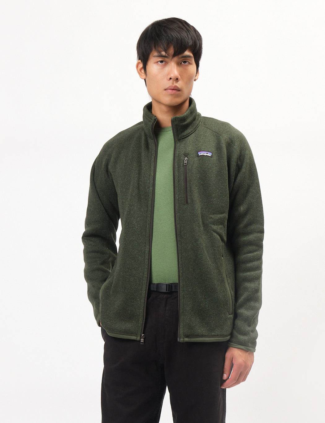 Pata Better Sweater Jacket - Torrey Pine Green