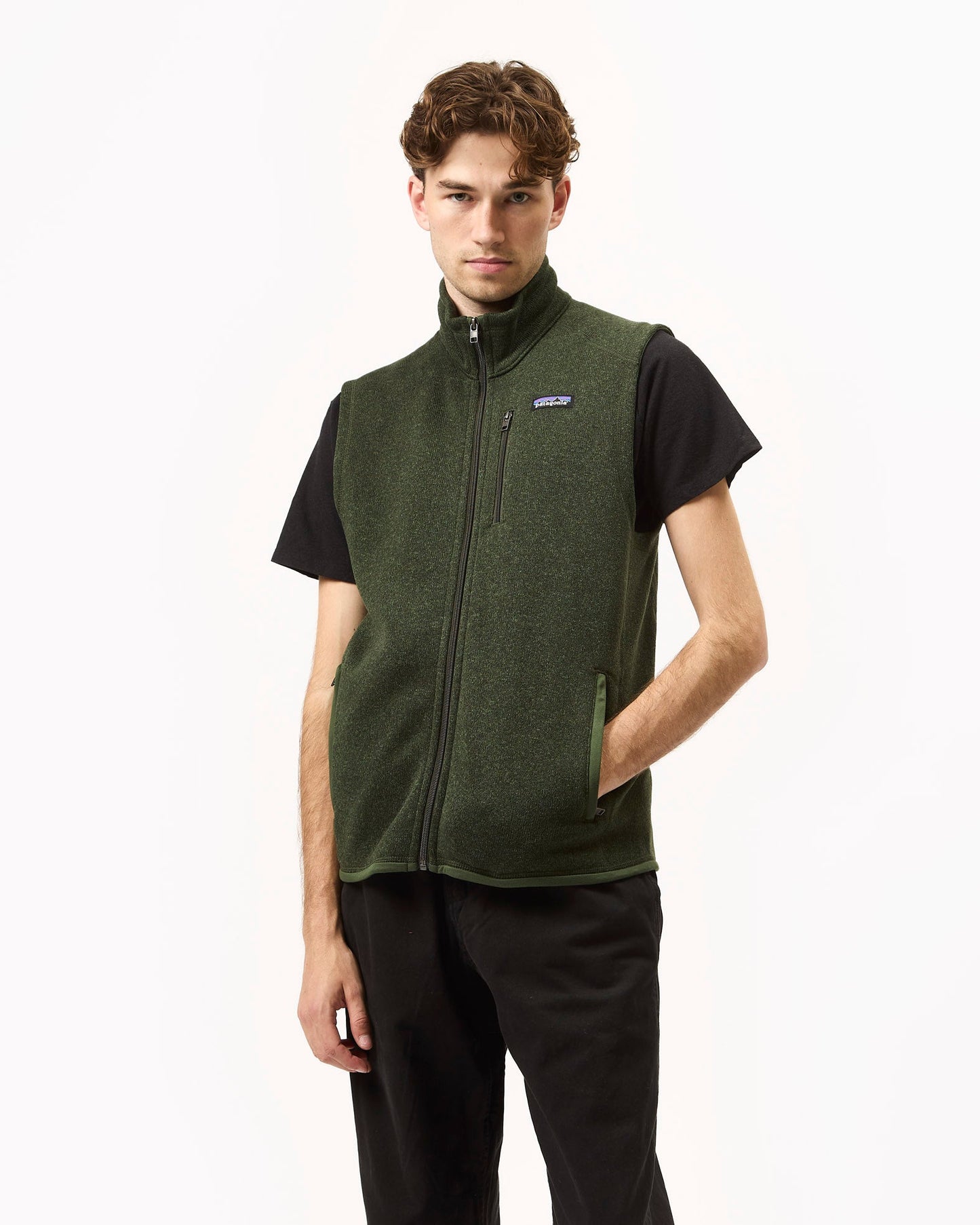 Pata Better Sweater Vest - Torrey Pine Green