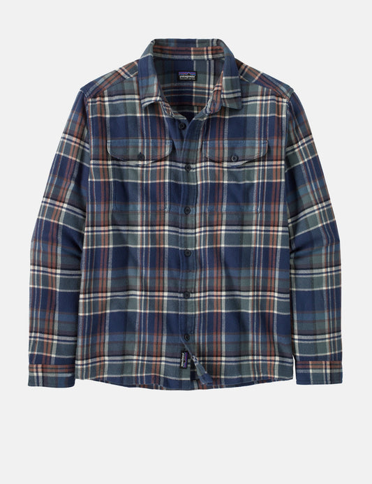 Pata Fjord Flannel Adventurer Shirt - New Navy Blue