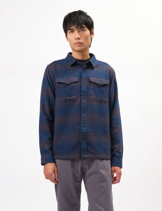 Pata Fjord Flannel Cascade Shirt - Tidepool Blue